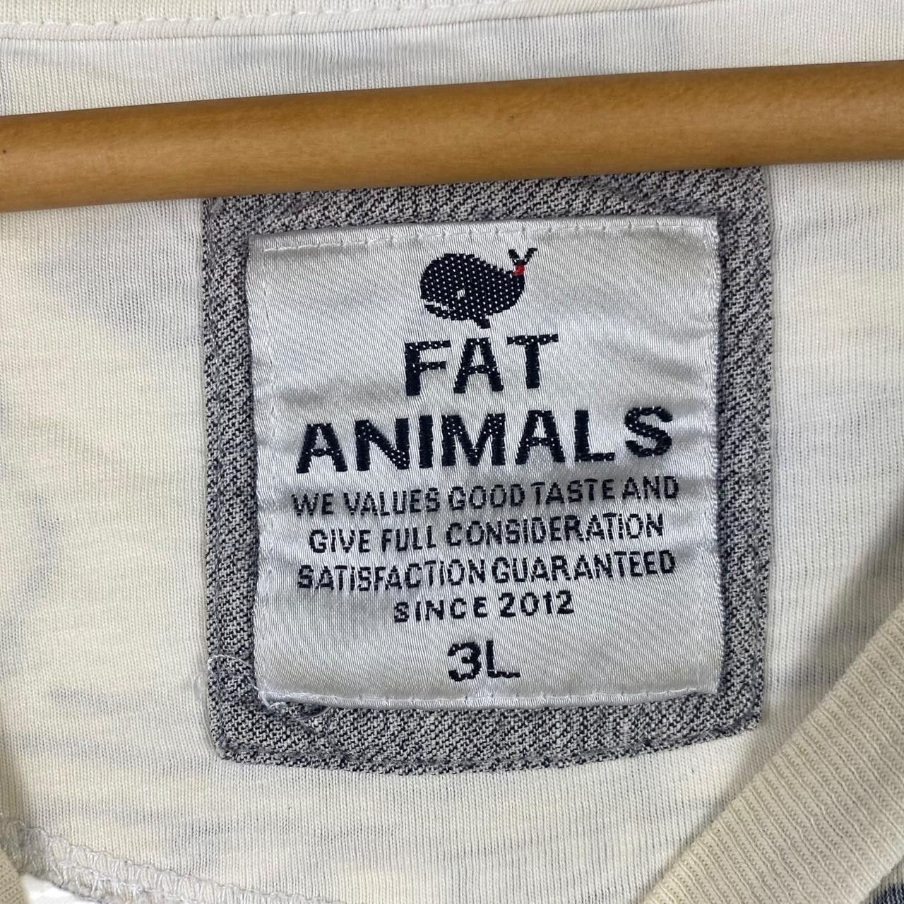 Other FAT ANIMAL WHALE Ocean Creature Over Print Tee Shirt Top Size XXL / US 16-18 / IT 52-54 - 5 Thumbnail
