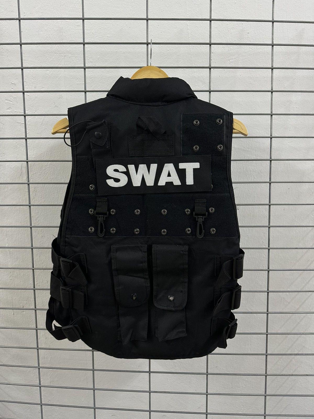 Vintage Vintage SWAT Vest Sleeveless Uniform Tactical Jacket Size 36S - 2 Thumbnail