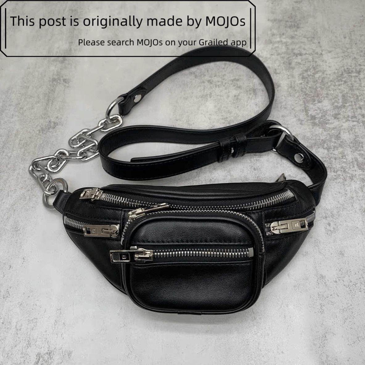 Alexander McQueen Alexander Wang Leather Shoulder Bag mojos93117 Size ONE SIZE - 1 Thumbnail