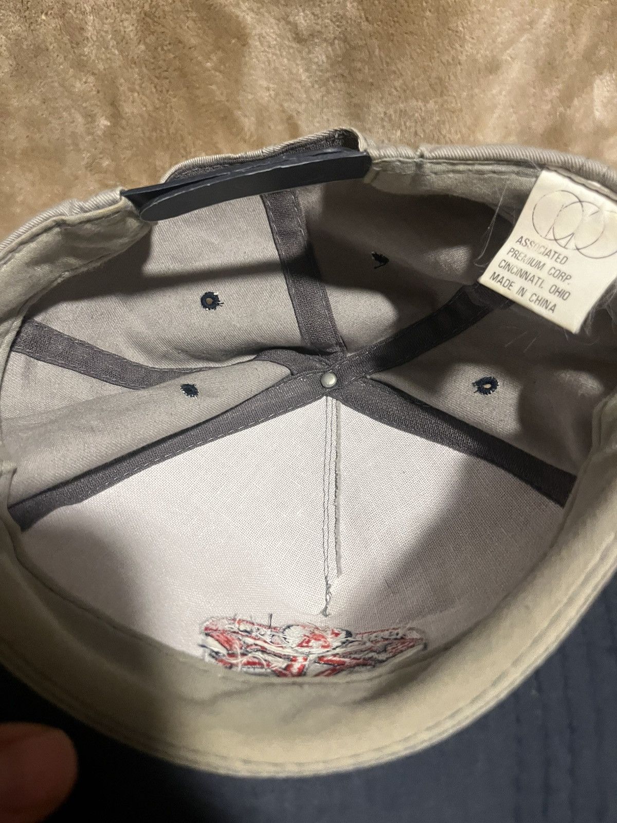 Majestic Vintage 90’s 1995 California Angels 35th Anniversary NBL Cap Size ONE SIZE - 8 Thumbnail