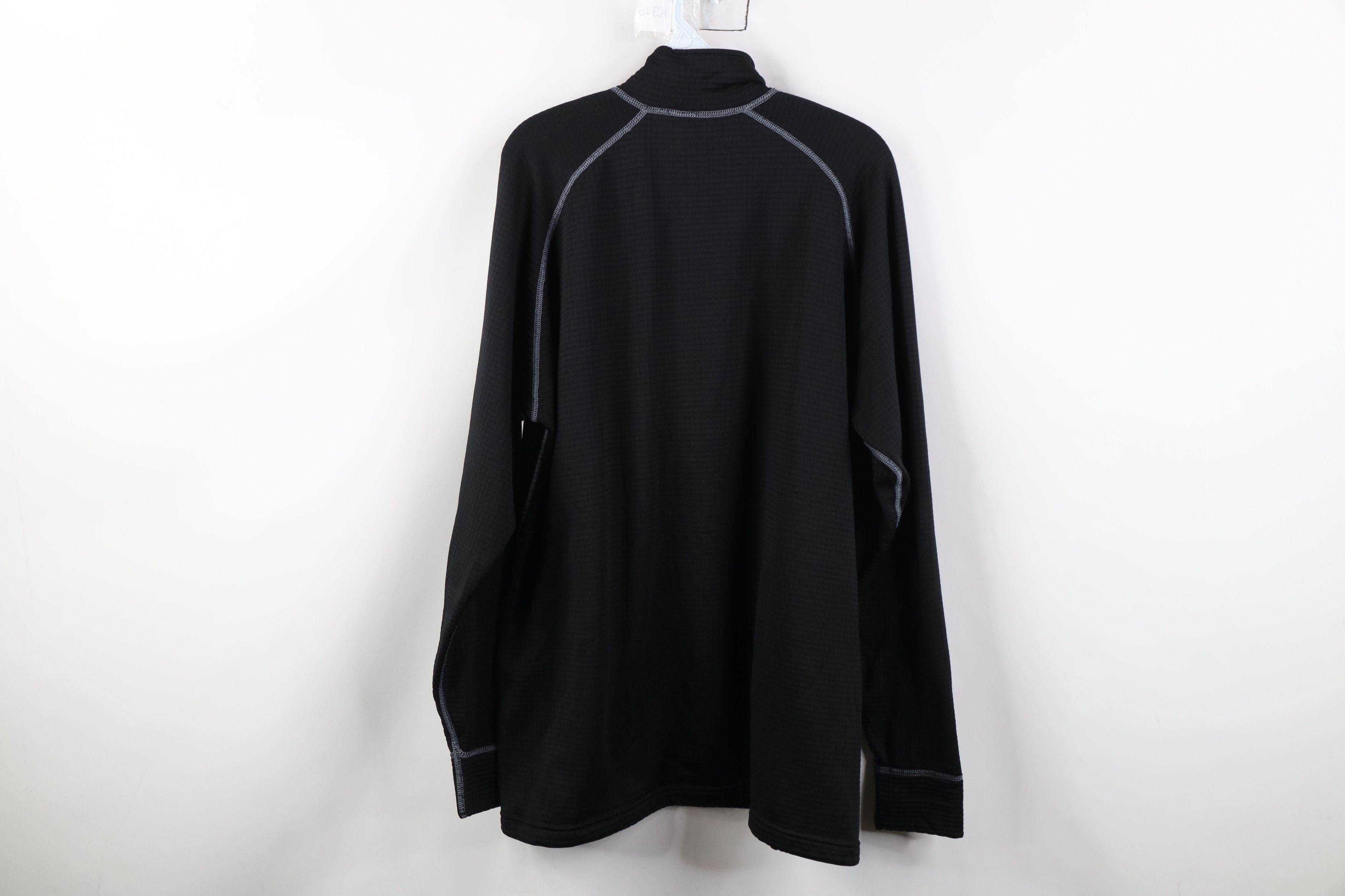 Cabelas Vintage Y2K Cabelas Thermal Lined Knit Half Zip Sweater Size US XXL / EU 58 / 5 - 12 Thumbnail