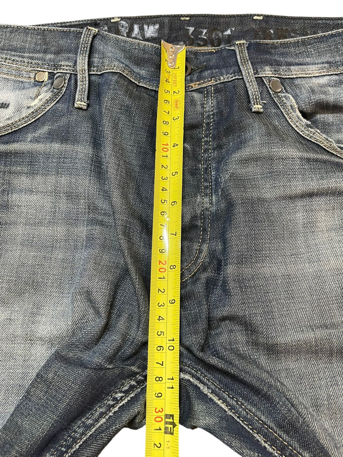 G-Star Vintage Japanese Gstar Faded Wash Style Loose Jeans Size US 32 / EU 48 - 15 Thumbnail