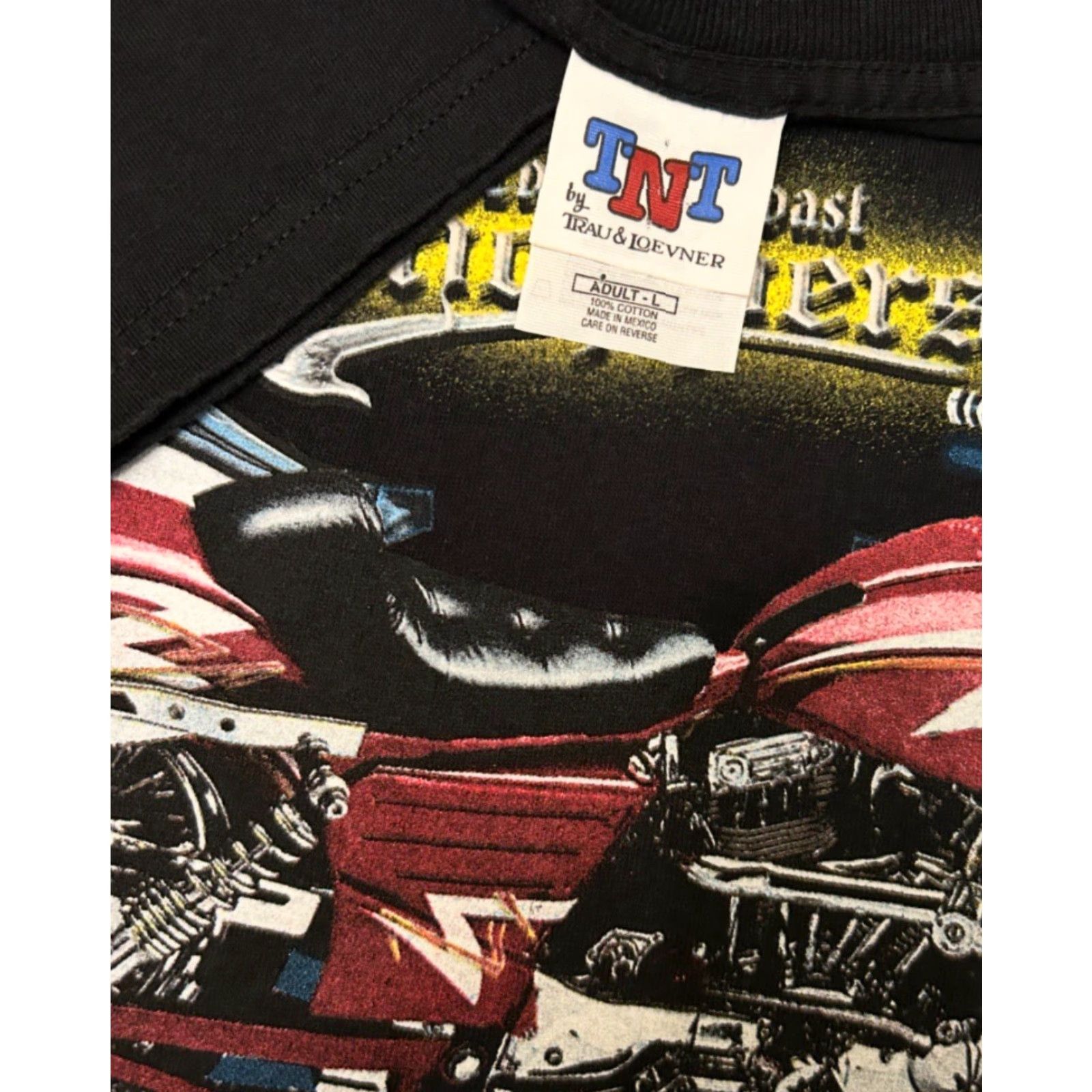 Vintage VINTAGE Daytona Biketoberfest Biker Choppers Coast To Coast VTG Shirt XL Men T-Shirt Black Size US XL / EU 56 / 4 - 2 Thumbnail