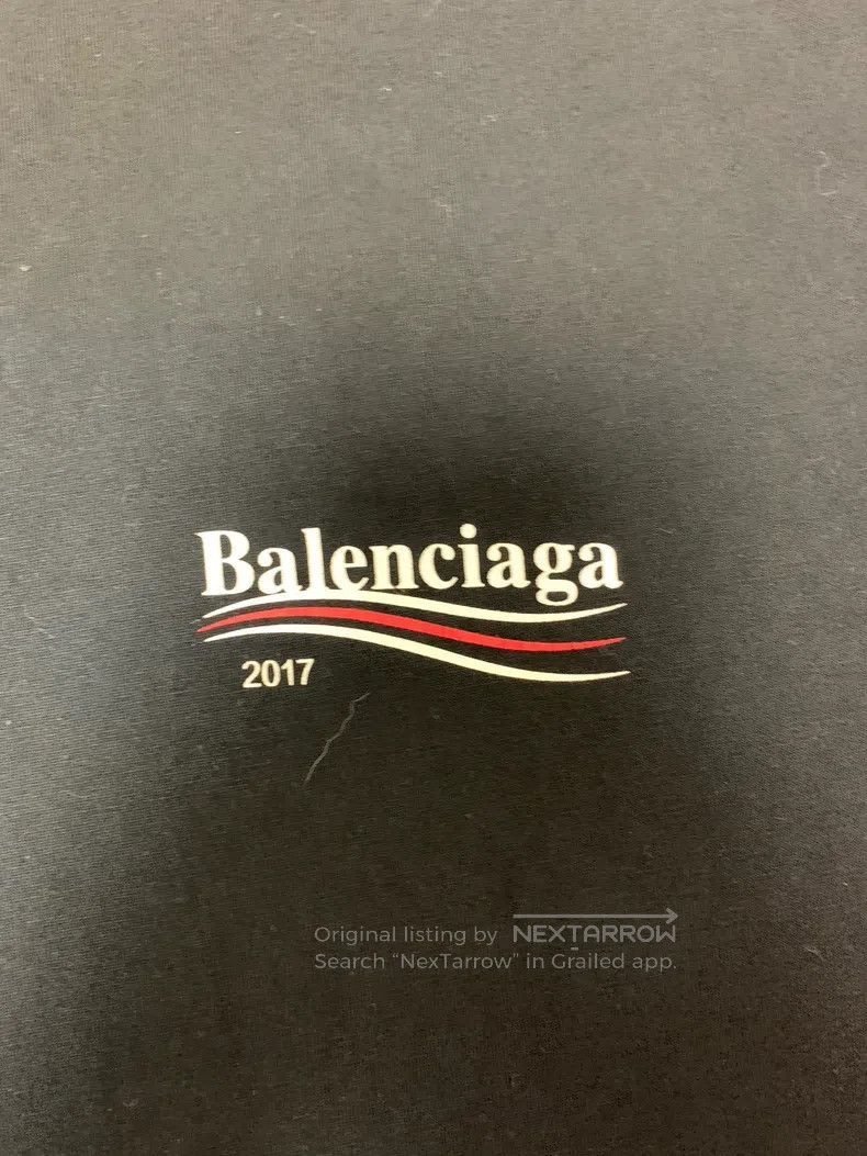 Balenciaga Balenciaga Short Sleeve T-Shirt Size US M / EU 48-50 / 2 - 2 Thumbnail