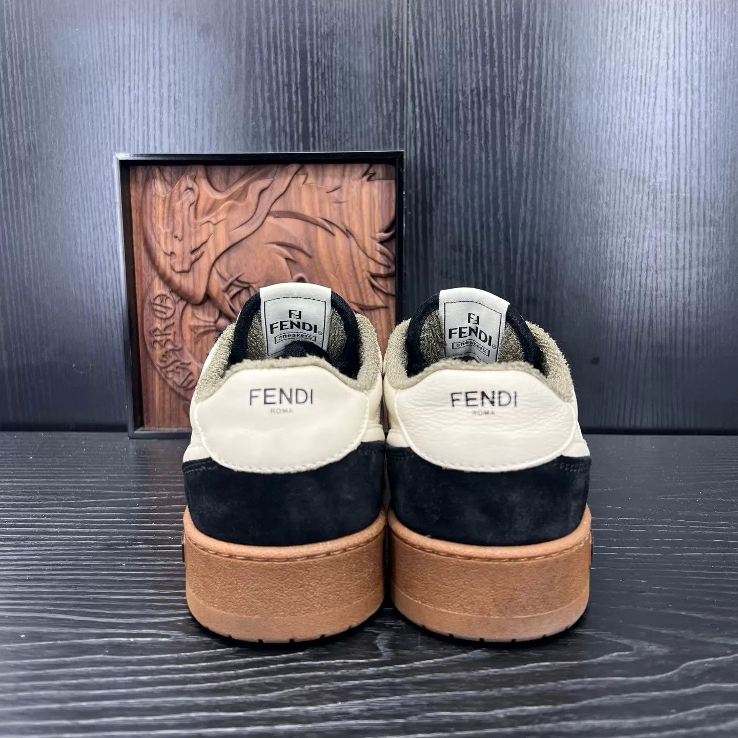 Fendi Fendi Match Black & White 42 Size US 9 / EU 42 - 7 Thumbnail