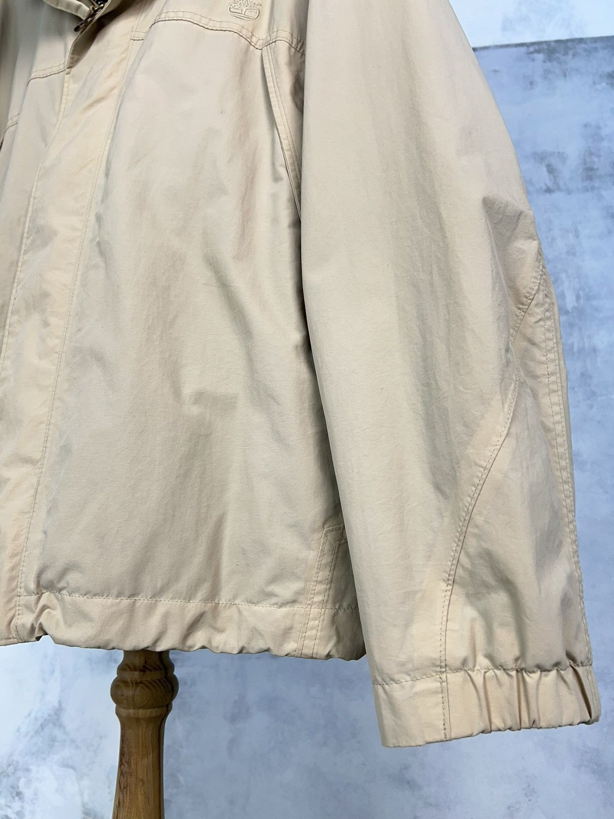 Timberland Vintage Timberland Beige Jacket Size M - L Size US L / EU 52-54 / 3 - 3 Thumbnail