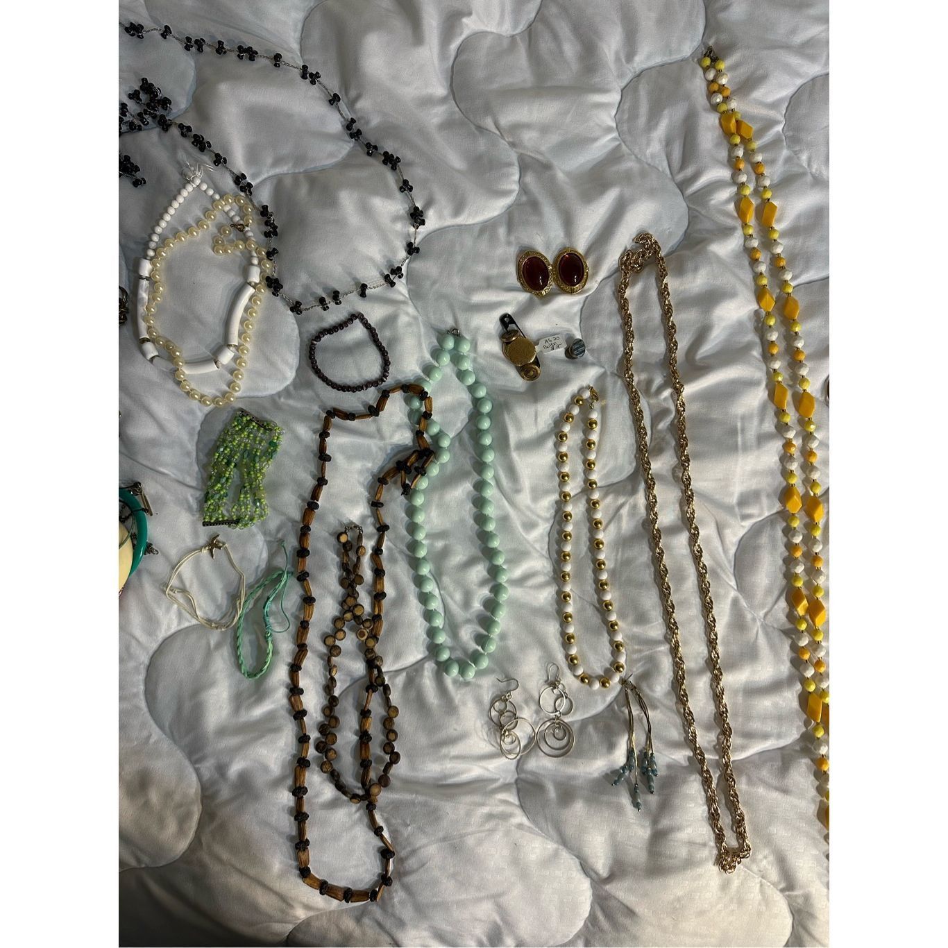 Assortment of Vintage Fashion Jewelry.