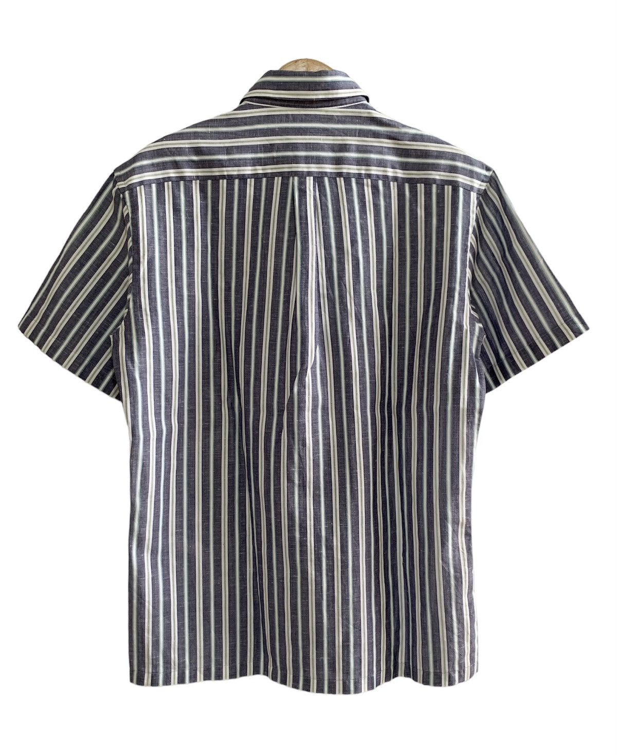 Givenchy Vintage Givenchy striped button up shirt Size US M / EU 48-50 / 2 - 2 Thumbnail