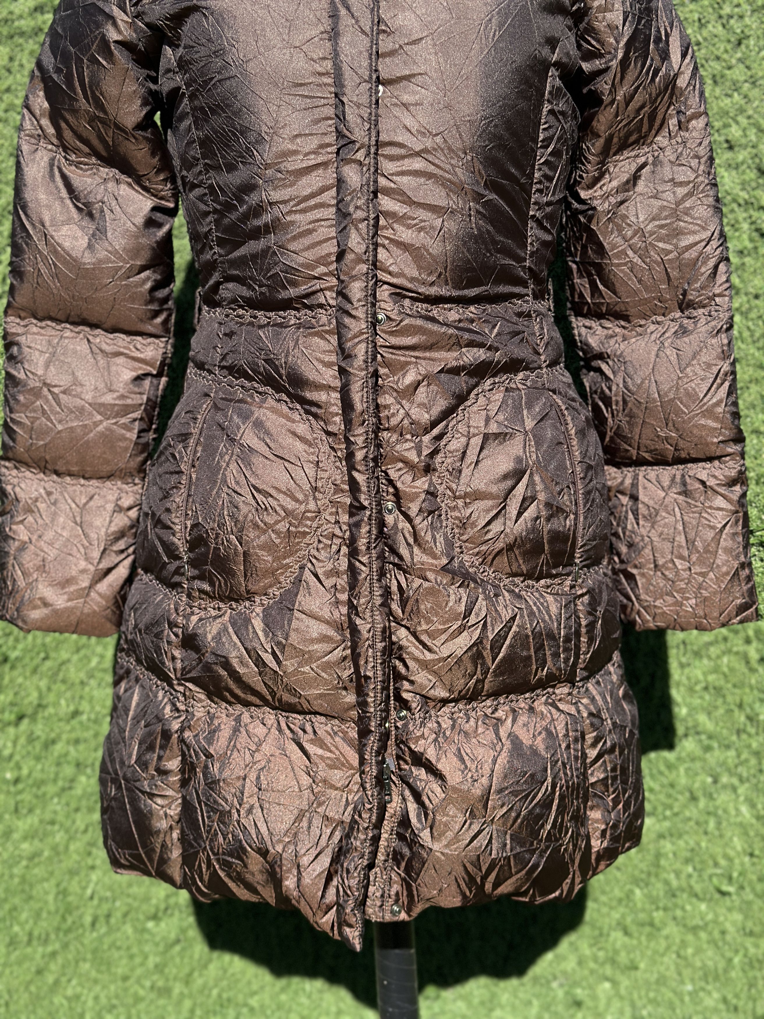 Moncler Moncler Long Down Coat Women S Fits XS 16Y 2000s Wrinkled Size XS / US 0-2 / IT 36-38 - 3 Thumbnail
