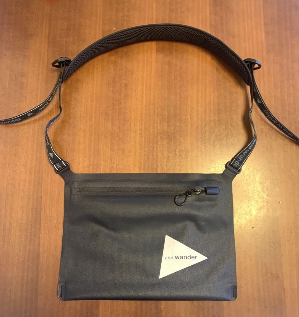 And Wander Logo Waterproof Nylon Sacoche Bag Size ONE SIZE - 1 Thumbnail