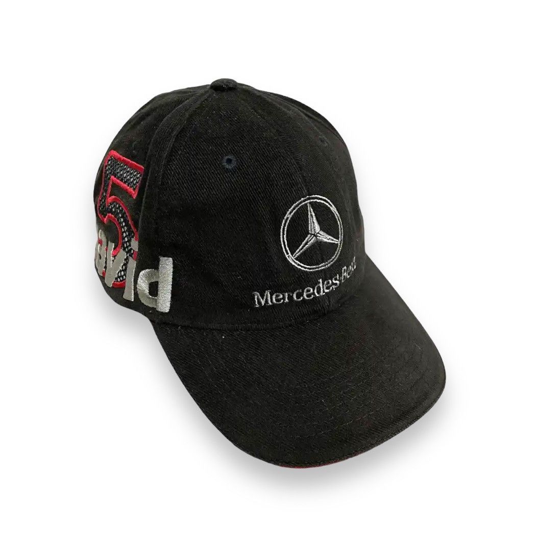 image of Mercedes Benz Champion F1Driver David Coultard Signature Cap in Black, Men's