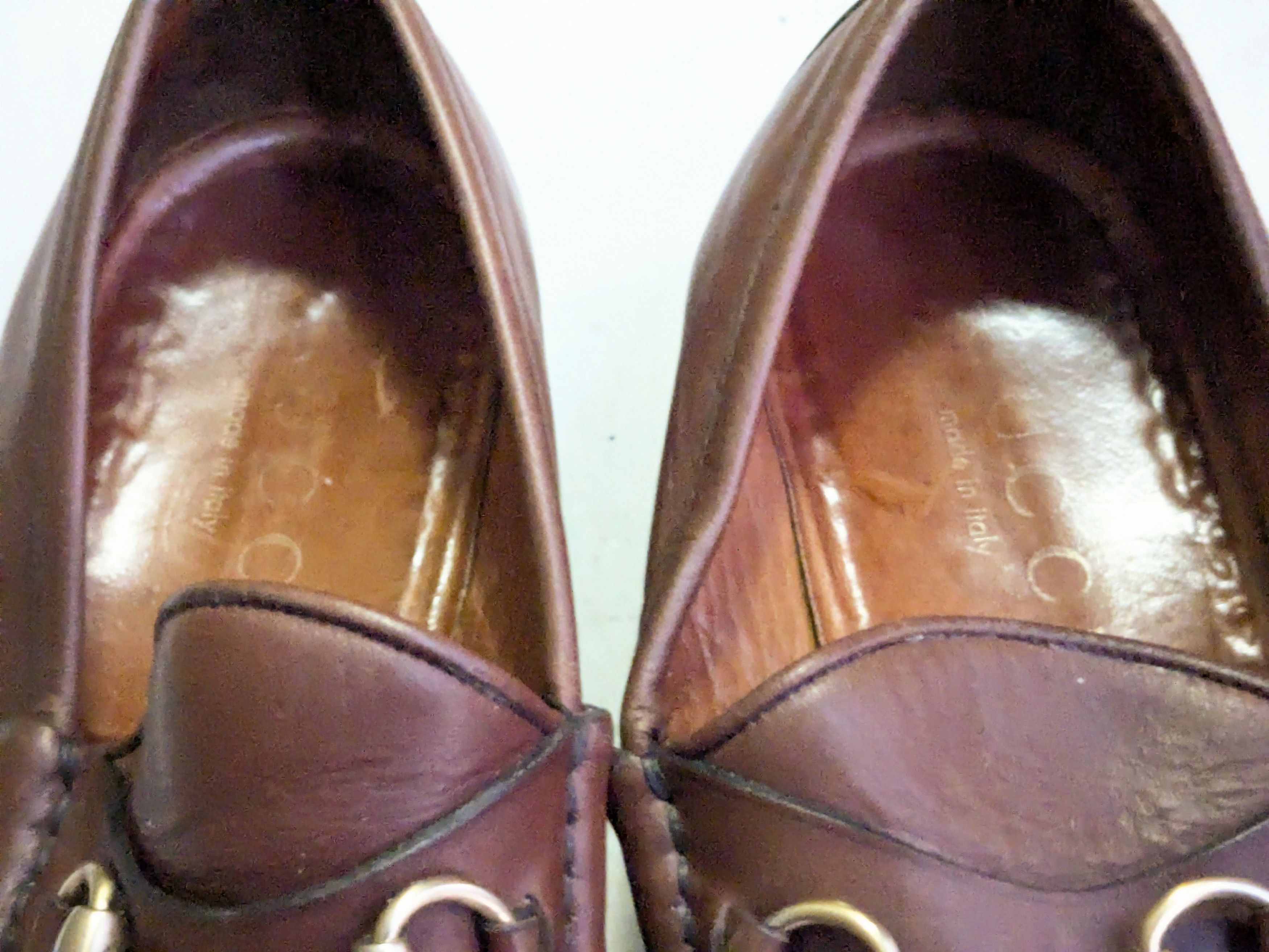 Gucci Gucci Horsebit Loafers Brown Leather 9.5 D Size US 9.5 / EU 42-43 - 9 Thumbnail