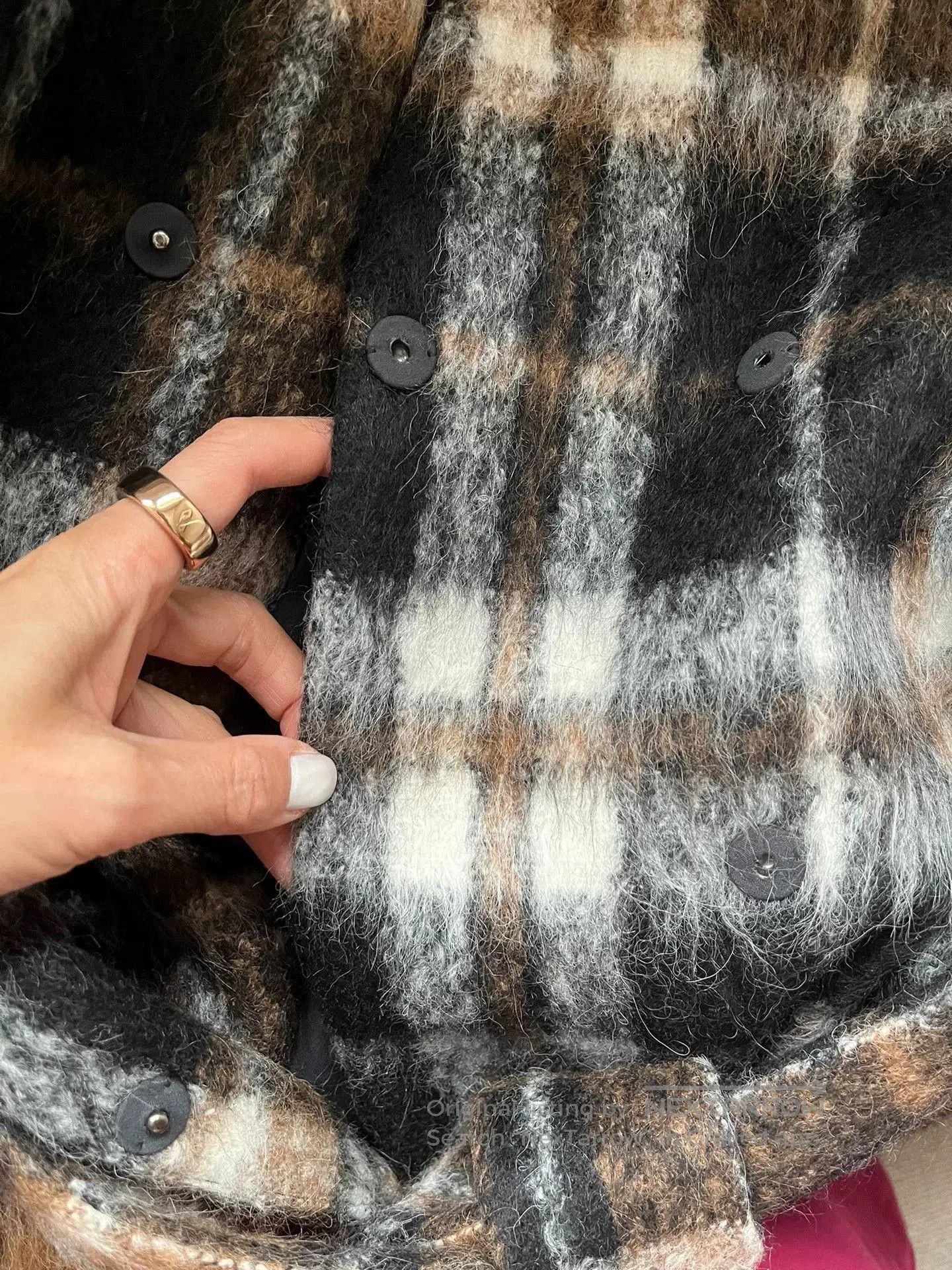 Brunello Cucinelli Plaid Belted Coat XS.