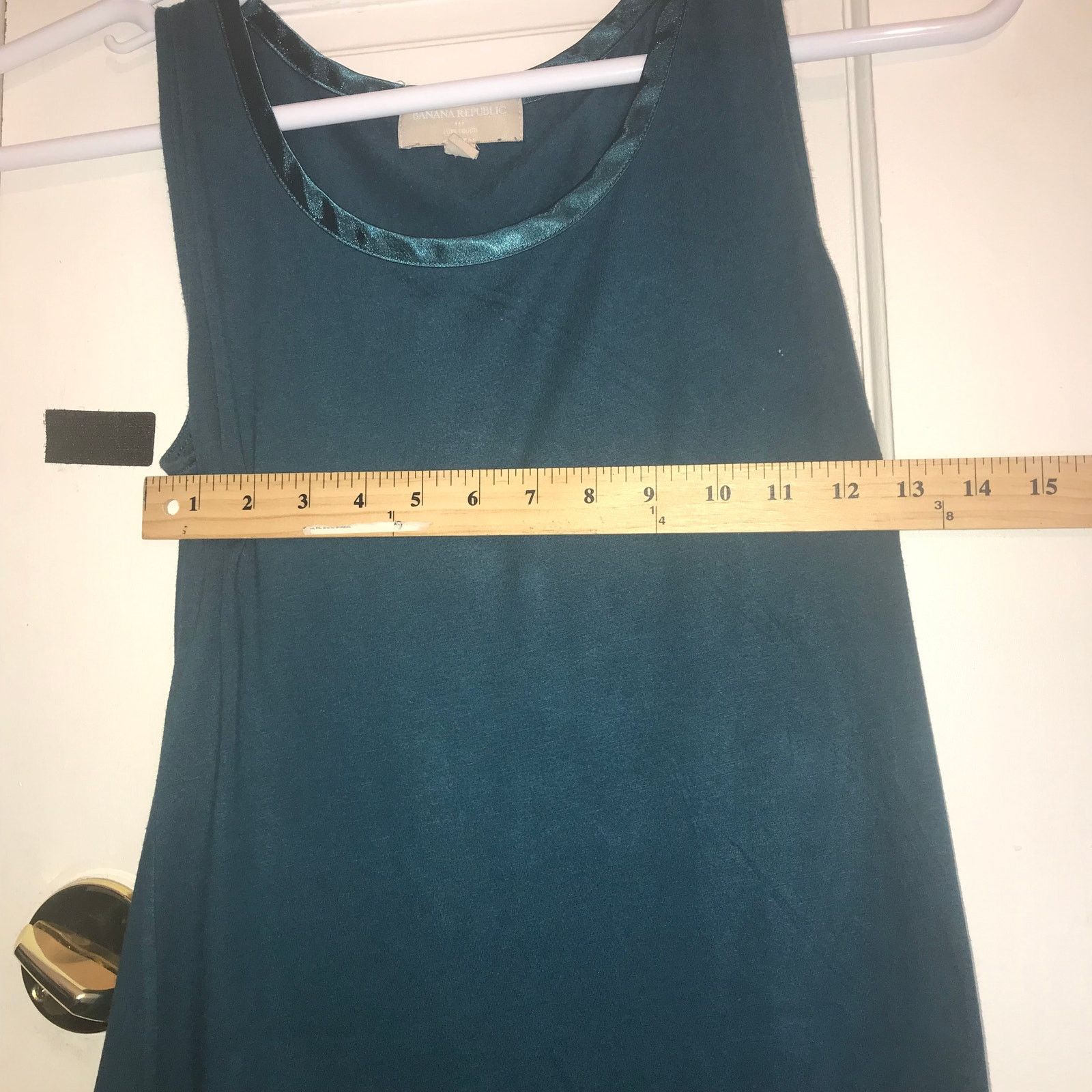 Banana Republic BANANA REPUBLIC Top Women's S Green RN 54023 Size S / US 4 / IT 40 - 7 Thumbnail