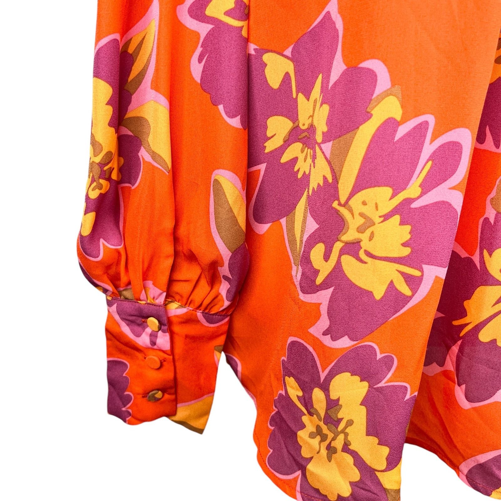 Other BTFBM Retro Button Down L Shirt Top Bright Colors Size L / US 10 / IT 46 - 7 Thumbnail