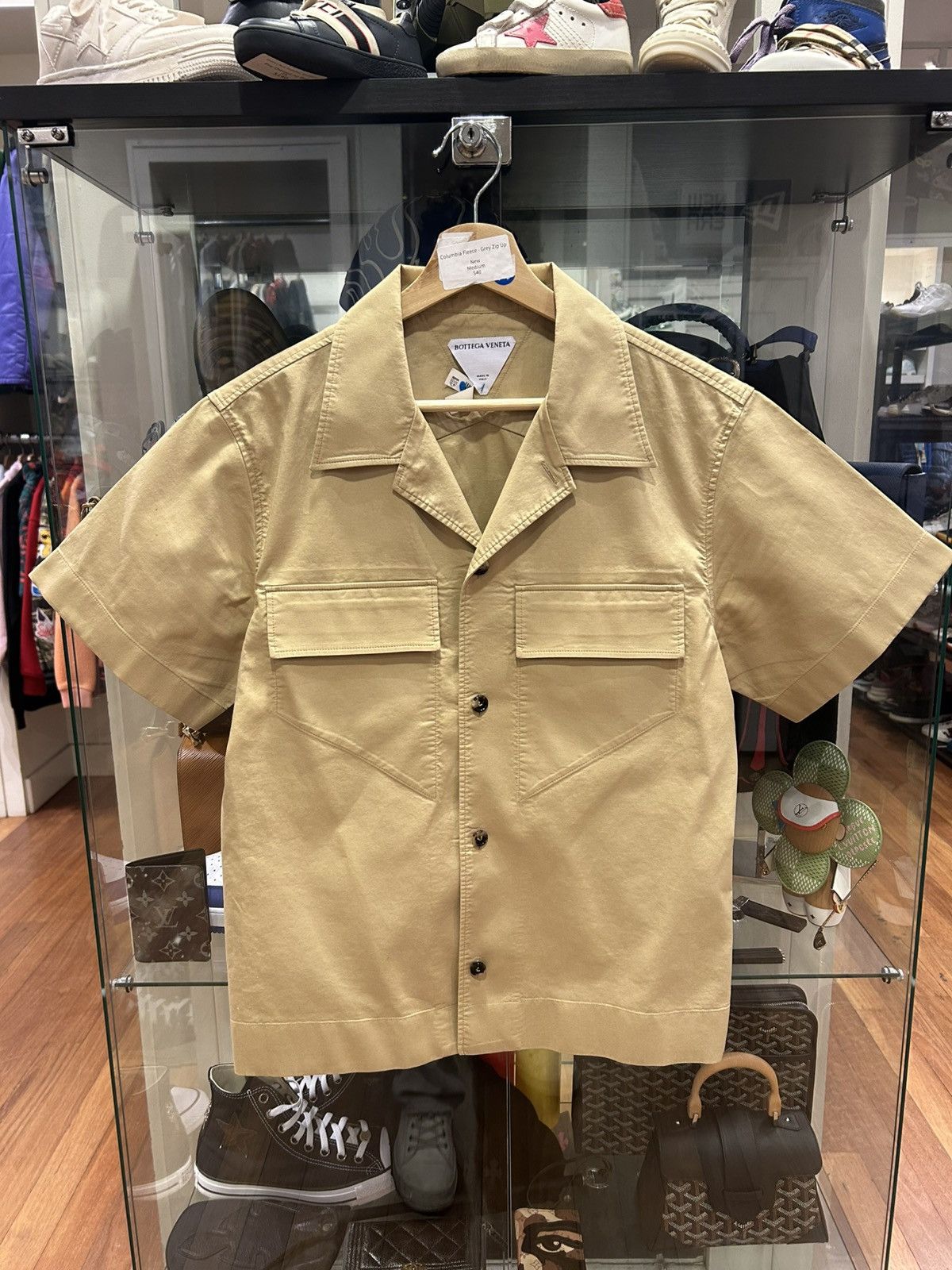 Bottega Veneta Bottega Veneta Button Up Collared Shirt Size US S / EU 44-46 / 1 - 1 Thumbnail