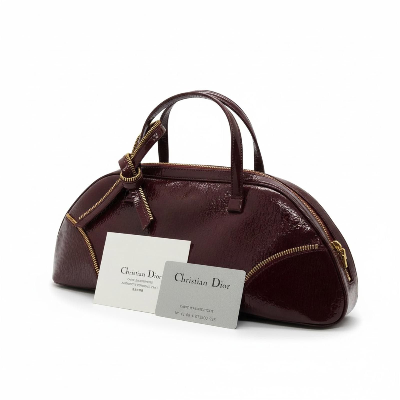 Dior Dior - Patent Leather Handbag Size ONE SIZE - 1 Thumbnail