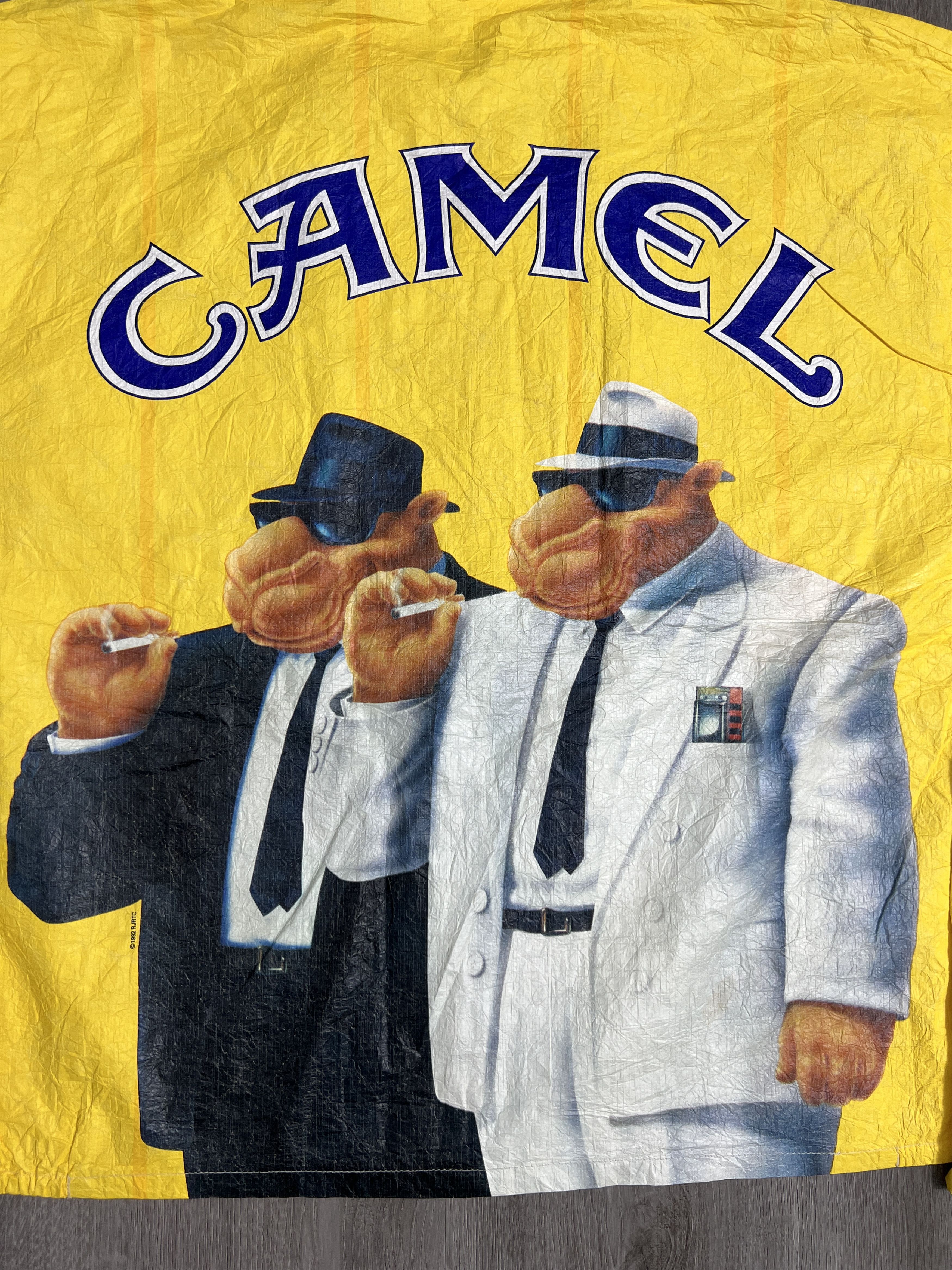 Camel Vintage 90s Camel Cigarettes Lightweight Jacket (XL) JK530 Size US XL / EU 56 / 4 - 2 Thumbnail