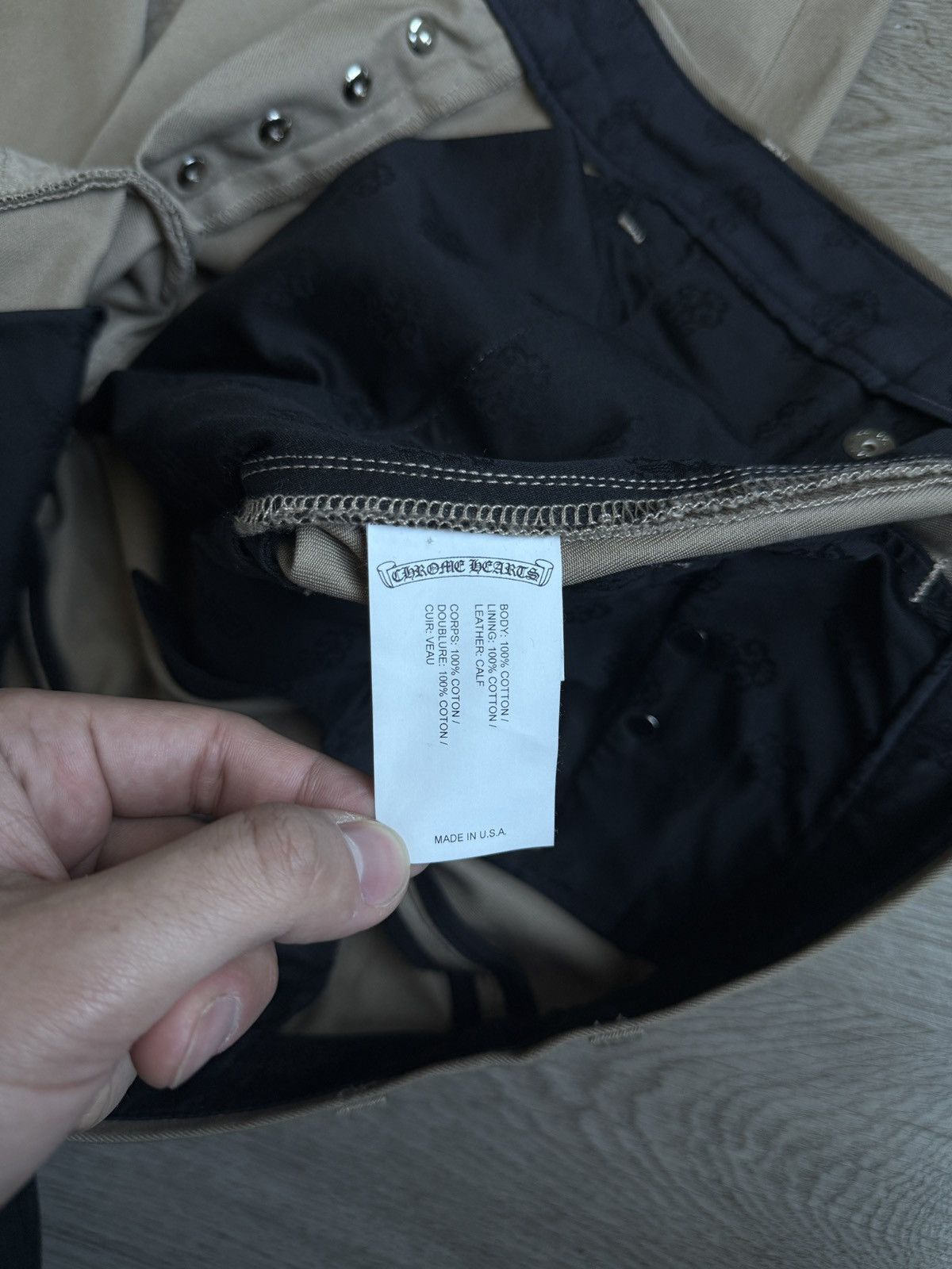 Chrome Hearts Chrome hearts chino pants size 32 preowned Size US 32 / EU 48 - 10 Thumbnail
