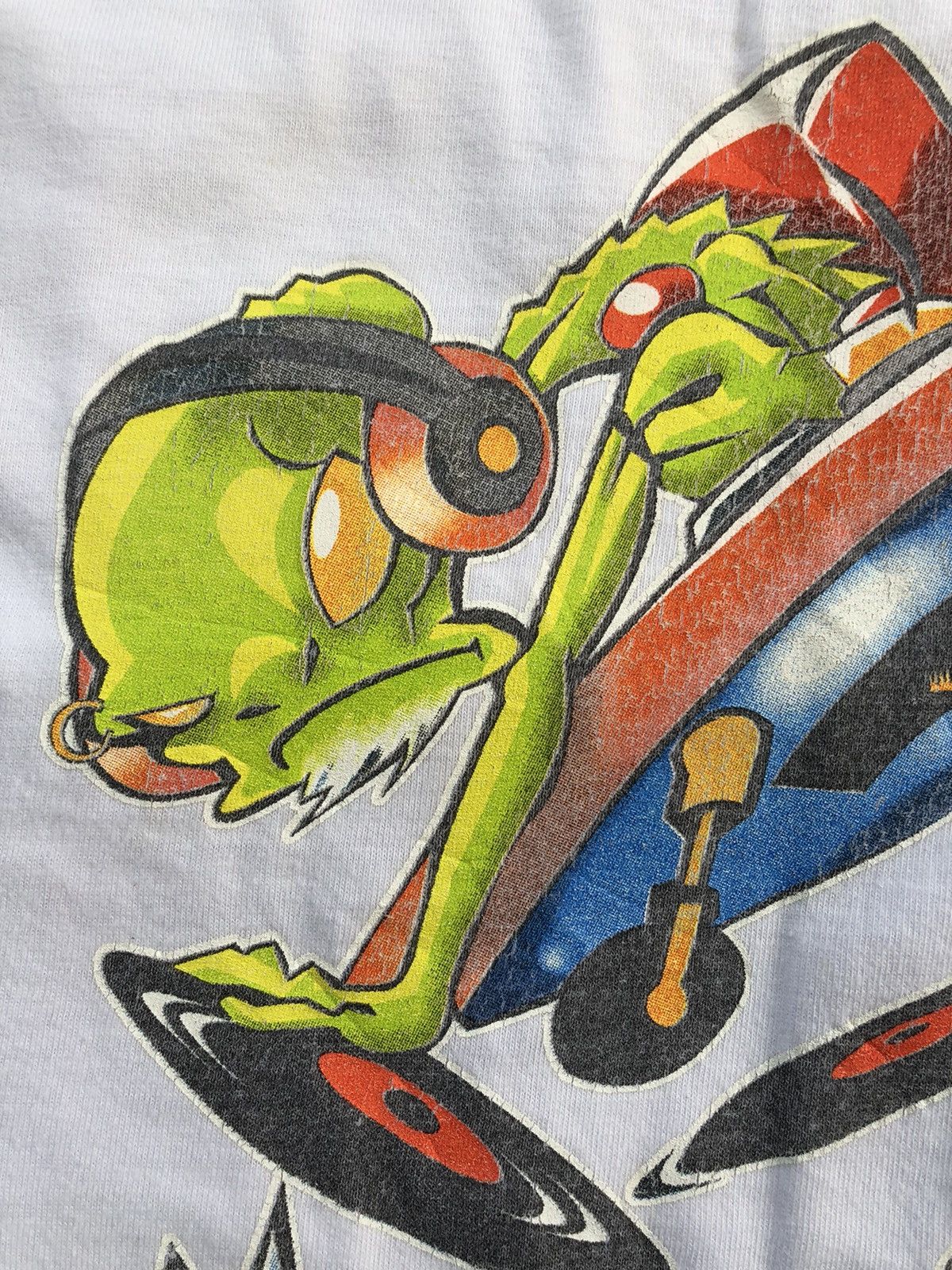Japanese Brand × Vintage RARE Vintage Y2K Radical GIZBO Streetwear Backhit Tshirt Size US L / EU 52-54 / 3 - 9 Thumbnail