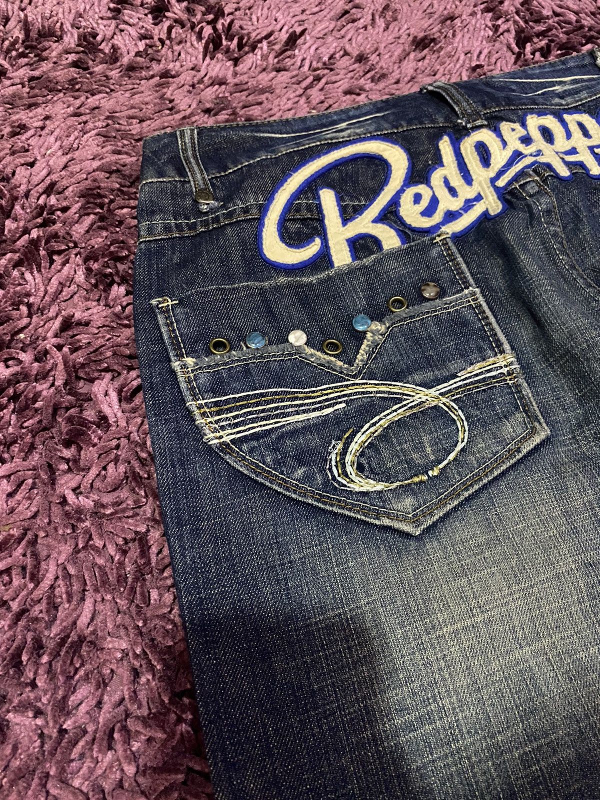 Japanese Brand × Vintage Vintage Redpepper Gold Label Straight Cut Jeans Size US 36 / EU 52 - 10 Thumbnail