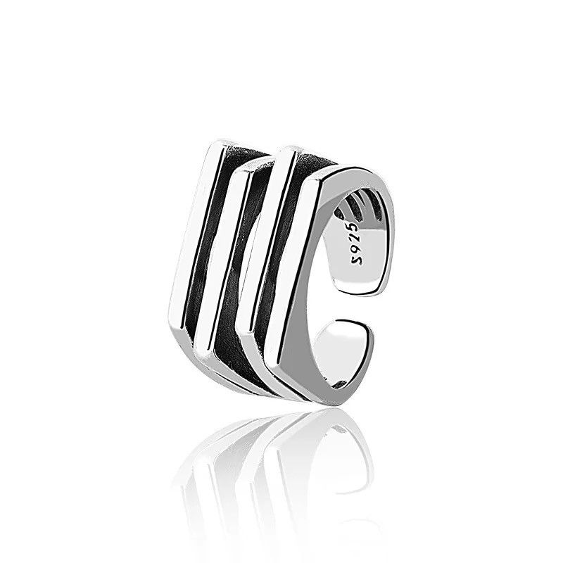 Jewelry × Vintage Streetwear Vintage Geometric Ring Size ONE SIZE - 5 Thumbnail