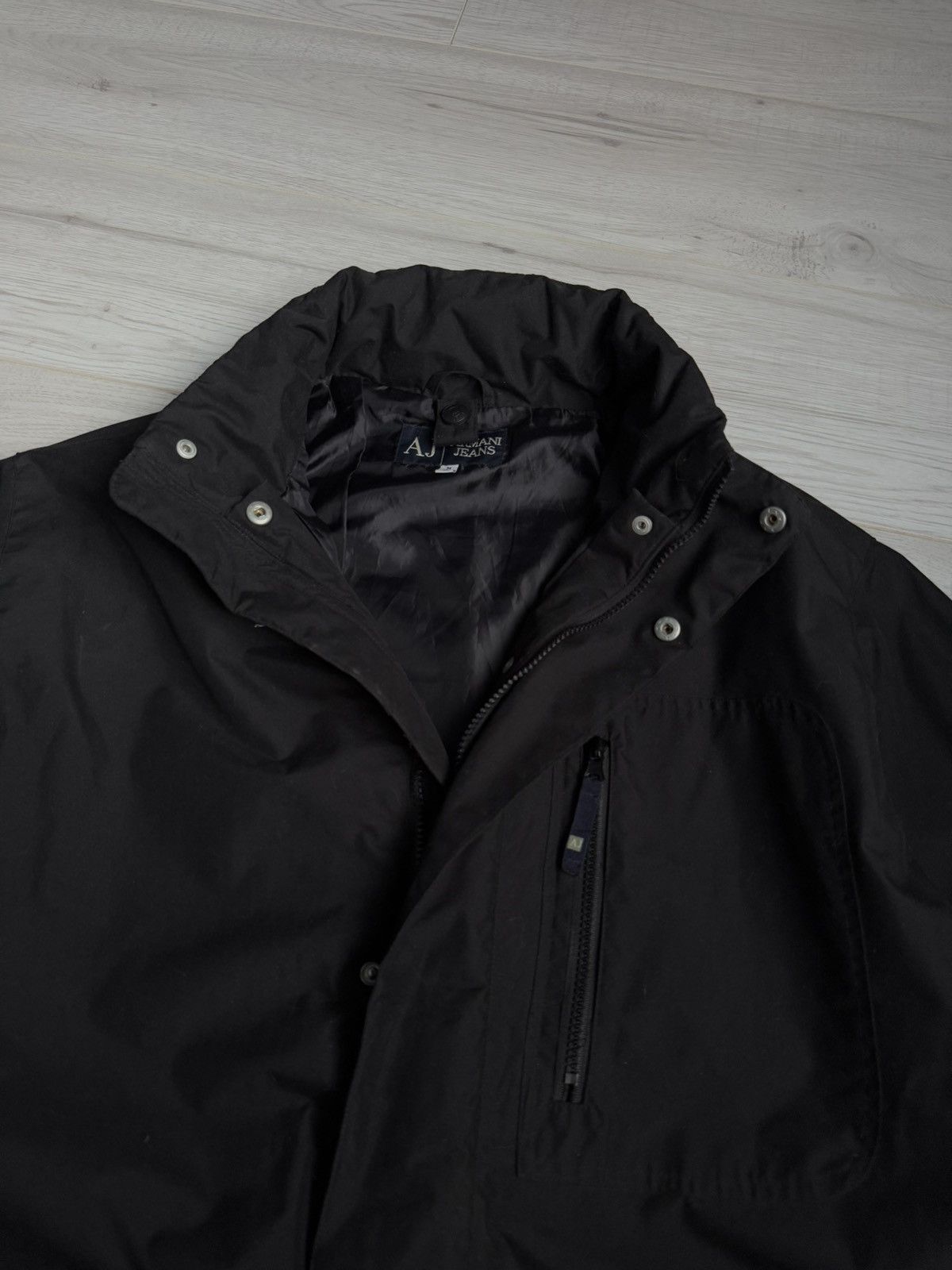 Armani × Vintage Vintage Armani rain jacket nylons coat Size US M / EU 48-50 / 2 - 3 Thumbnail