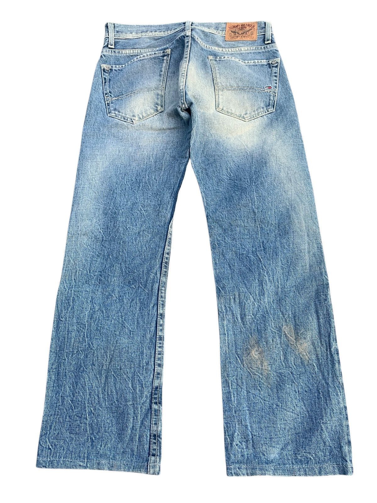 Kapital TOMMY HILFIGER SELVEDGE RUSTY DISTRESSED DENIM Size US 30 / EU 46 - 4 Thumbnail