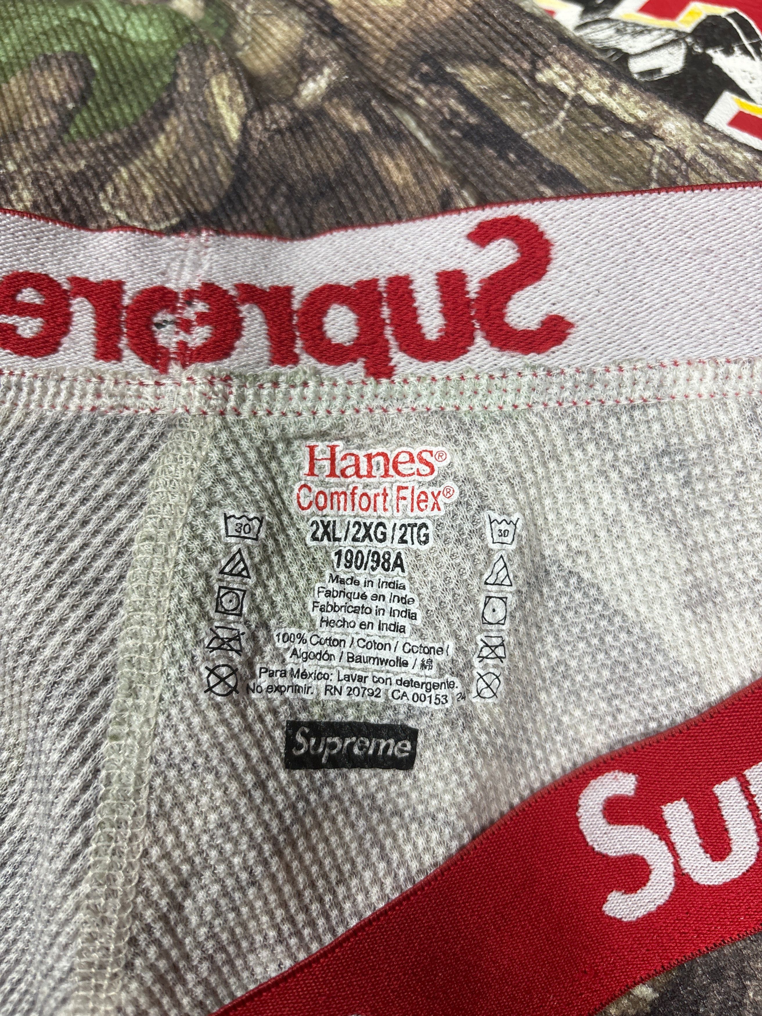 Supreme Supreme Hanes FALL-WINTER 2024 Woodland Bones Crew Pants Size US 34 / EU 50 - 2 Thumbnail