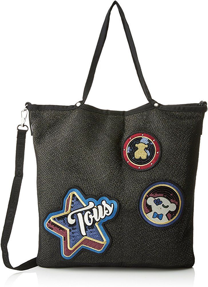 TOUS TOUS Jodie Medallion Women Shopping Bag Black. Size ONE SIZE - 1 Thumbnail