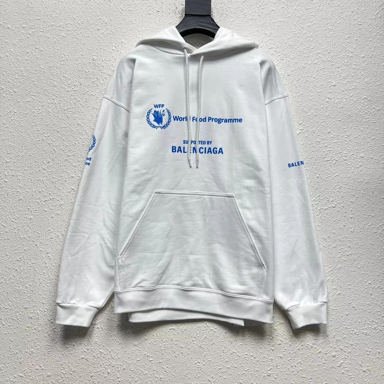 Balenciaga Balenciaga WFP Logo Foam Print Hoodie Size US XS / EU 42 / 0 - 1 Thumbnail