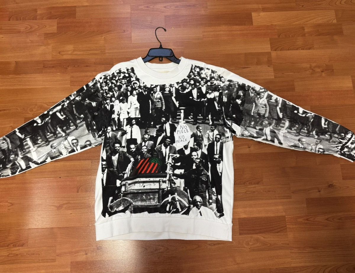DENIM TEARS Denim Tears Tears, Flags, and Caskets Crewneck Size US XL / EU 56 / 4 - 1 Thumbnail