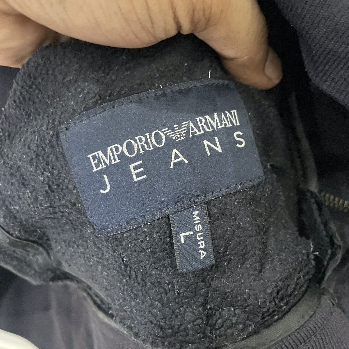 Emporio Armani Vintage Emporio Jeans Zipper Ups Hoodies Sweatshirt Size US M / EU 48-50 / 2 - 5 Thumbnail