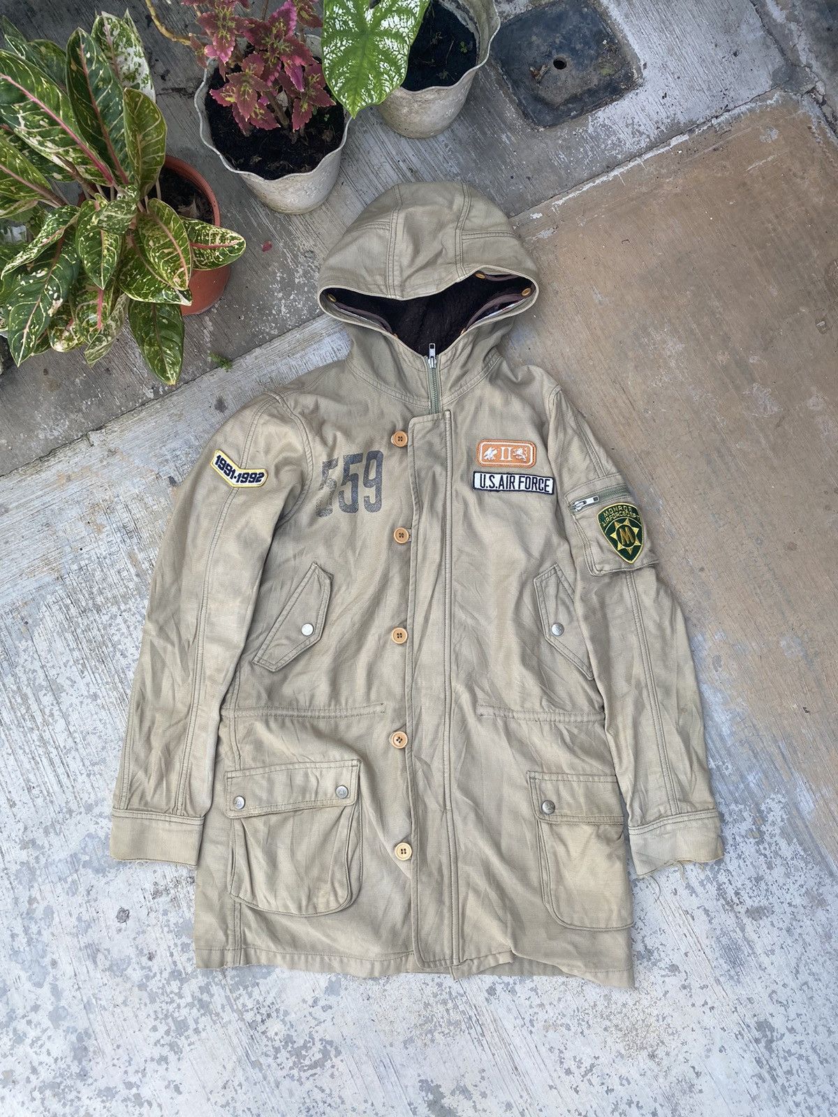 Japanese Brand Vintage AsRabbit Inspired Military Parka Size M / US 6-8 / IT 42-44 - 1 Thumbnail