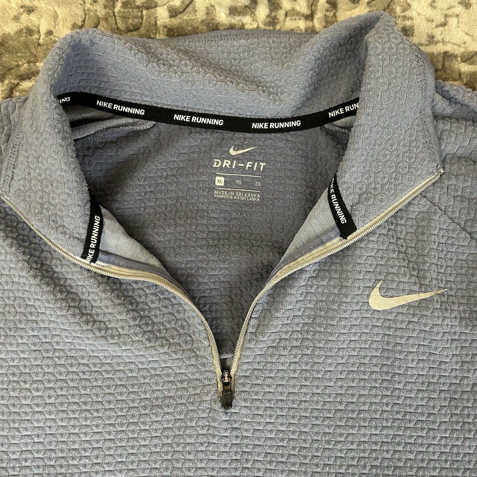 Nike Nike Sphere Women's 1/2-Zip Running Top. - Blue Size XL Size XL / US 12-14 / IT 48-50 - 2 Thumbnail