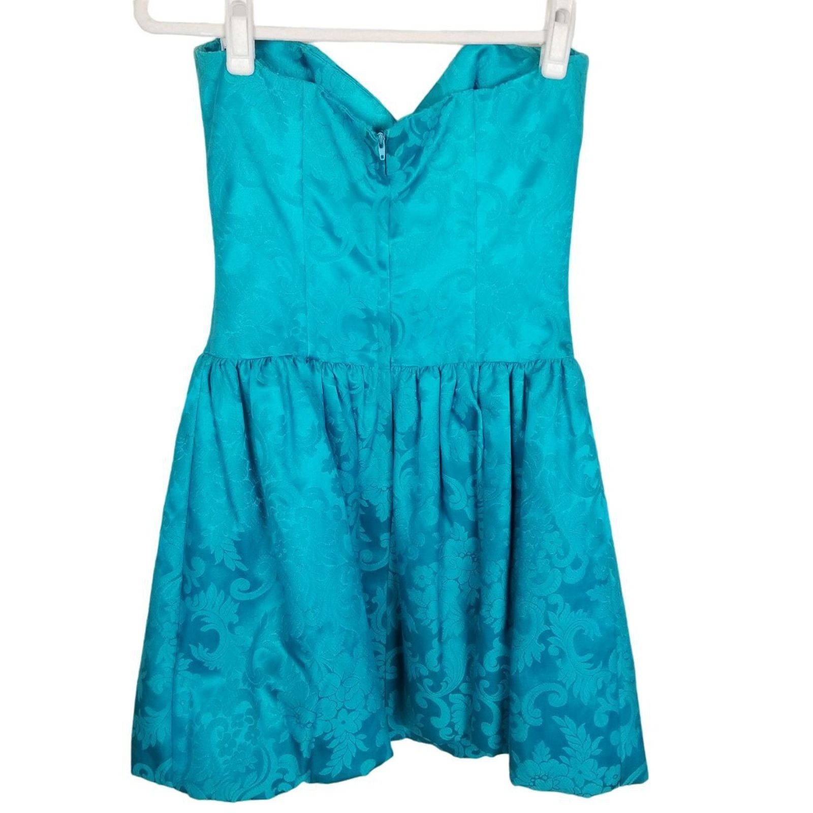 Jessica McClintock Vintage Jessica McClintock Gunne Sax Strapless Dress 11/12 Size XL / US 12-14 / IT 48-50 - 7 Thumbnail