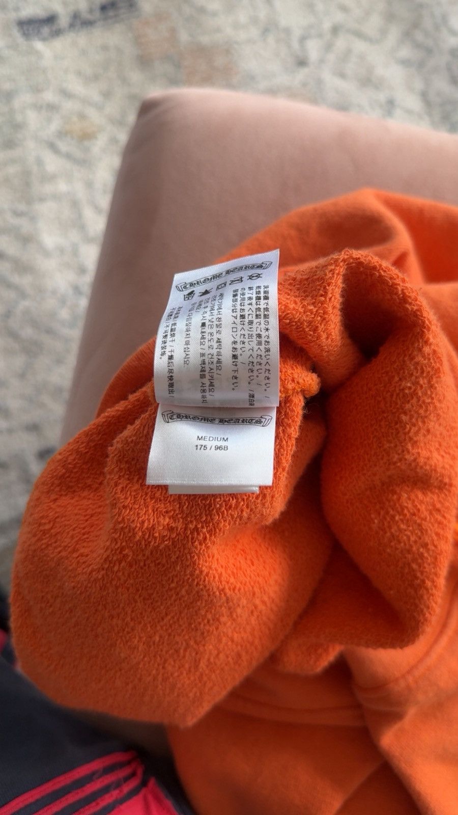 Chrome Hearts Orange Chrome Hearts Vines Dagger Hoodie Size US M / EU 48-50 / 2 - 8 Thumbnail