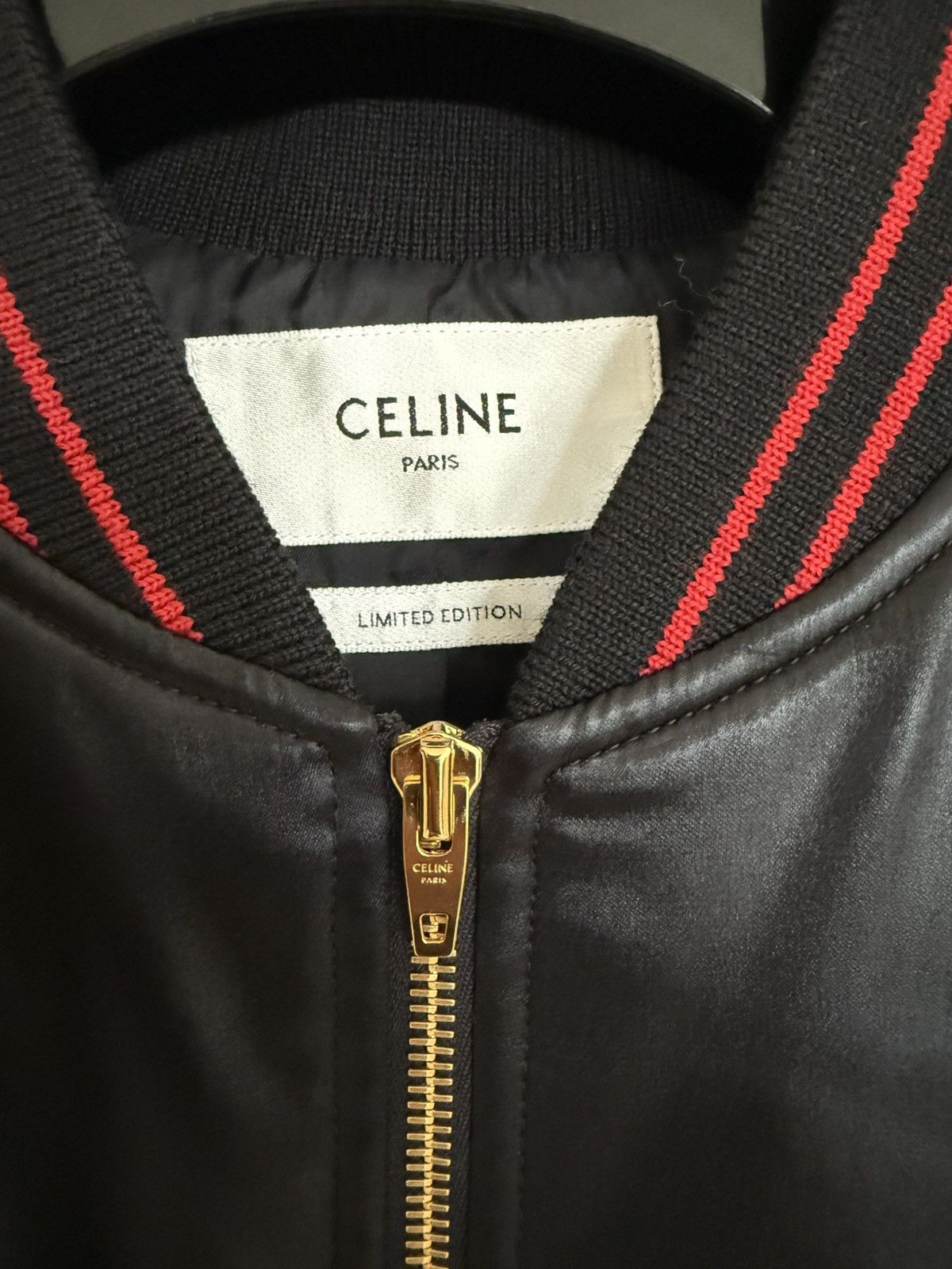 Celine × Hedi Slimane $6.5k FW23 Celine The Wiltern embroidered teddy jacket Hedi Size US S / EU 44-46 / 1 - 14 Thumbnail