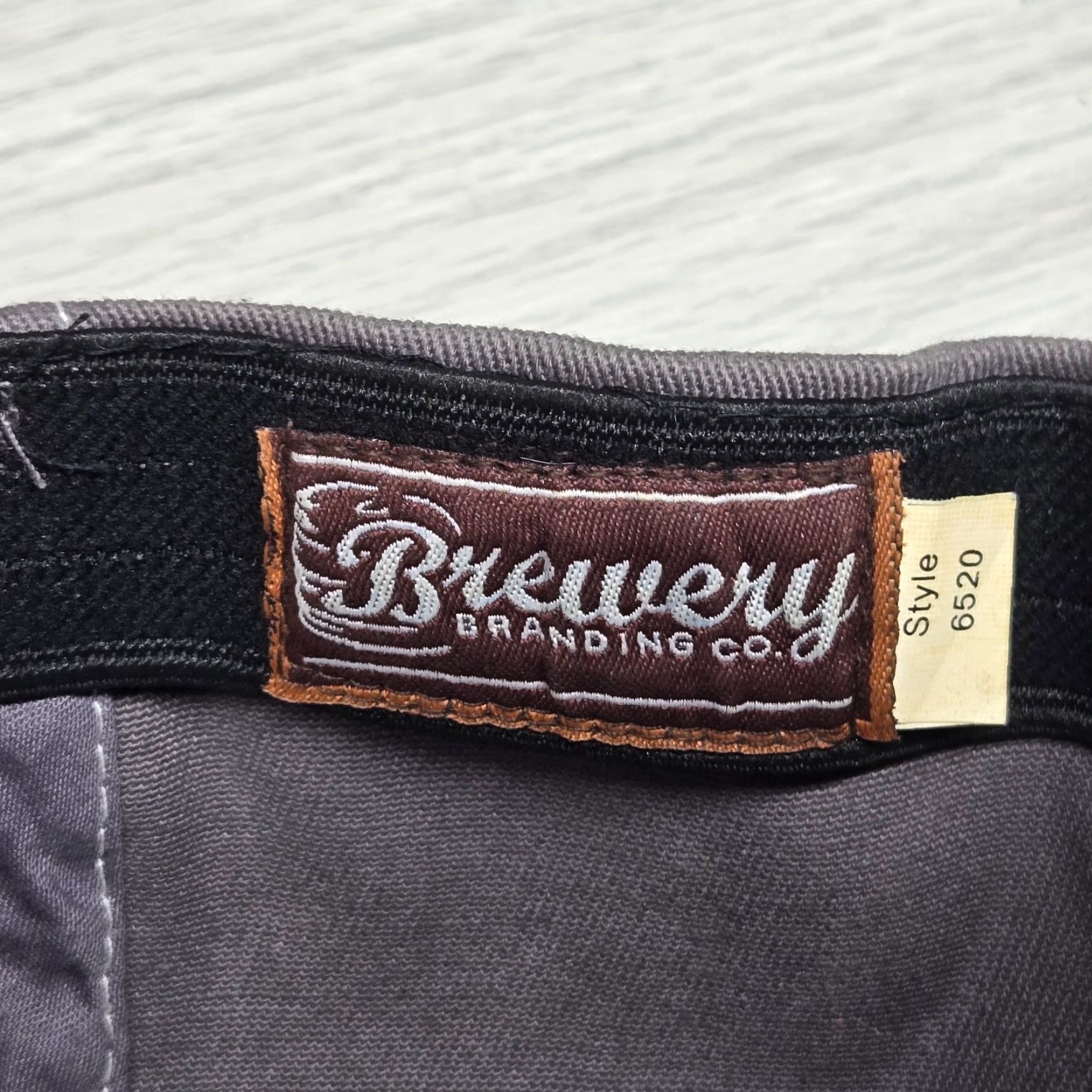 Vintage VINTAGE Brewery Branding Company Hat Unisex XL Gray Twill Adjustable Baseball Cap Beer Theme Mens Size ONE SIZE - 7 Thumbnail