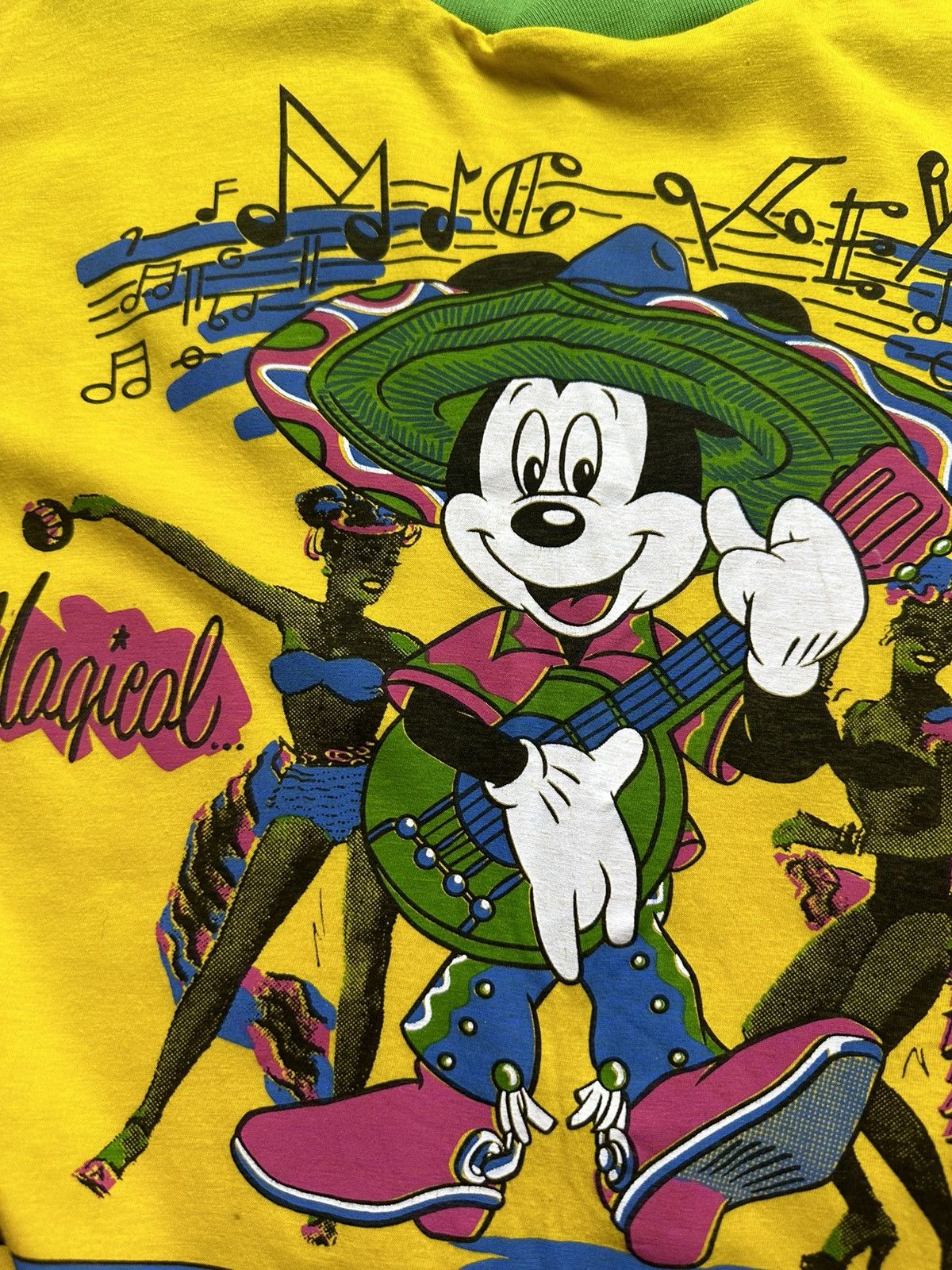 Cartoon Network × Mickey Mouse × Vintage Vintage Mickey Mouse rare tee size XL 1991 rare USA Size US XL / EU 56 / 4 - 4 Thumbnail