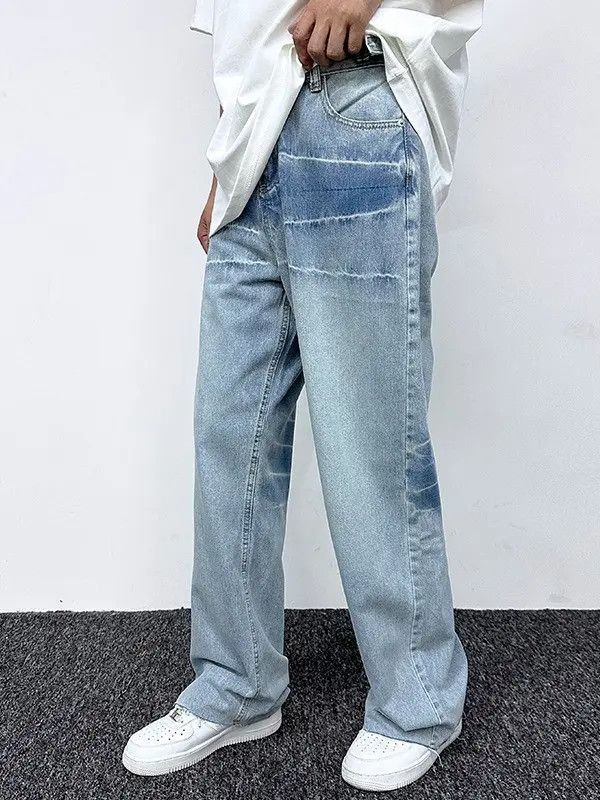 Japanese Brand × Jean Baggy Blue Denim Jeans Size US 30 / EU 46 - 2 Thumbnail