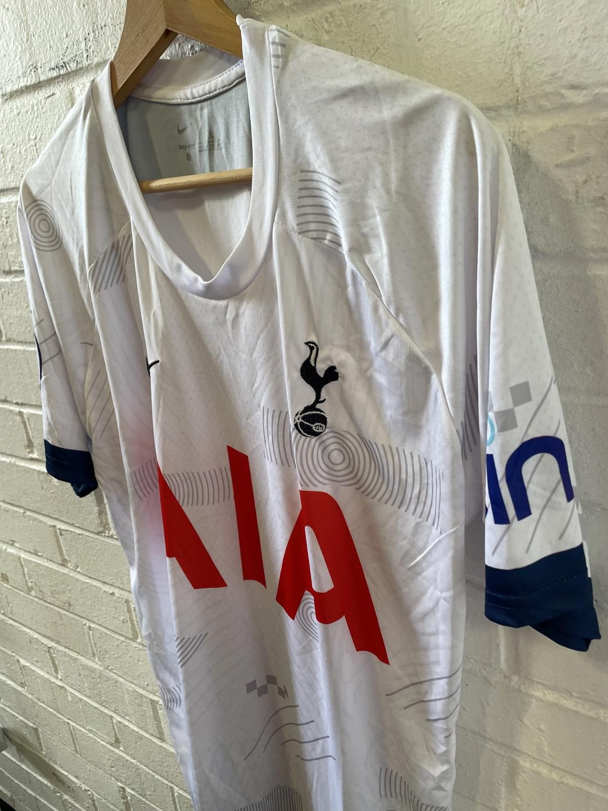 Nike Tottenham Hotspur Men's Soccer Jersey White AIA Size US M / EU 48-50 / 2 - 2 Thumbnail