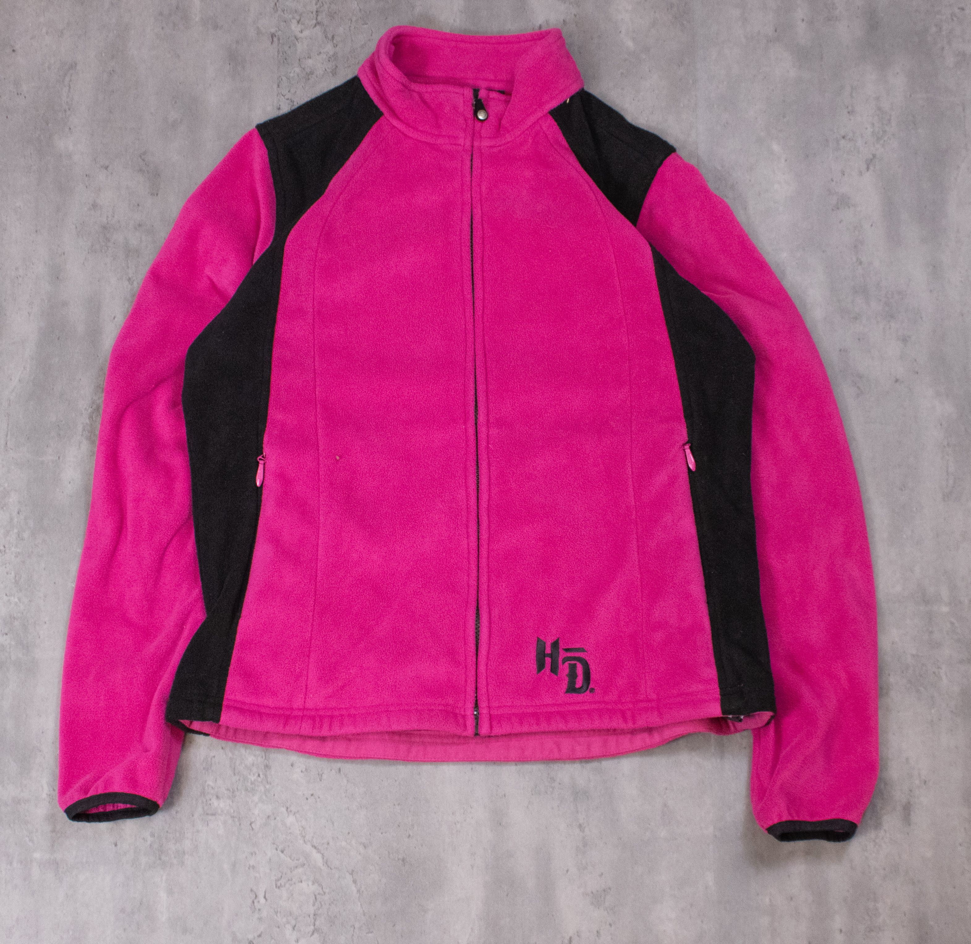 Vintage Y2K 2000's Harley Davidson Flame Tribal Deep Pile Jacket Size US M / EU 48-50 / 2 - 3 Thumbnail