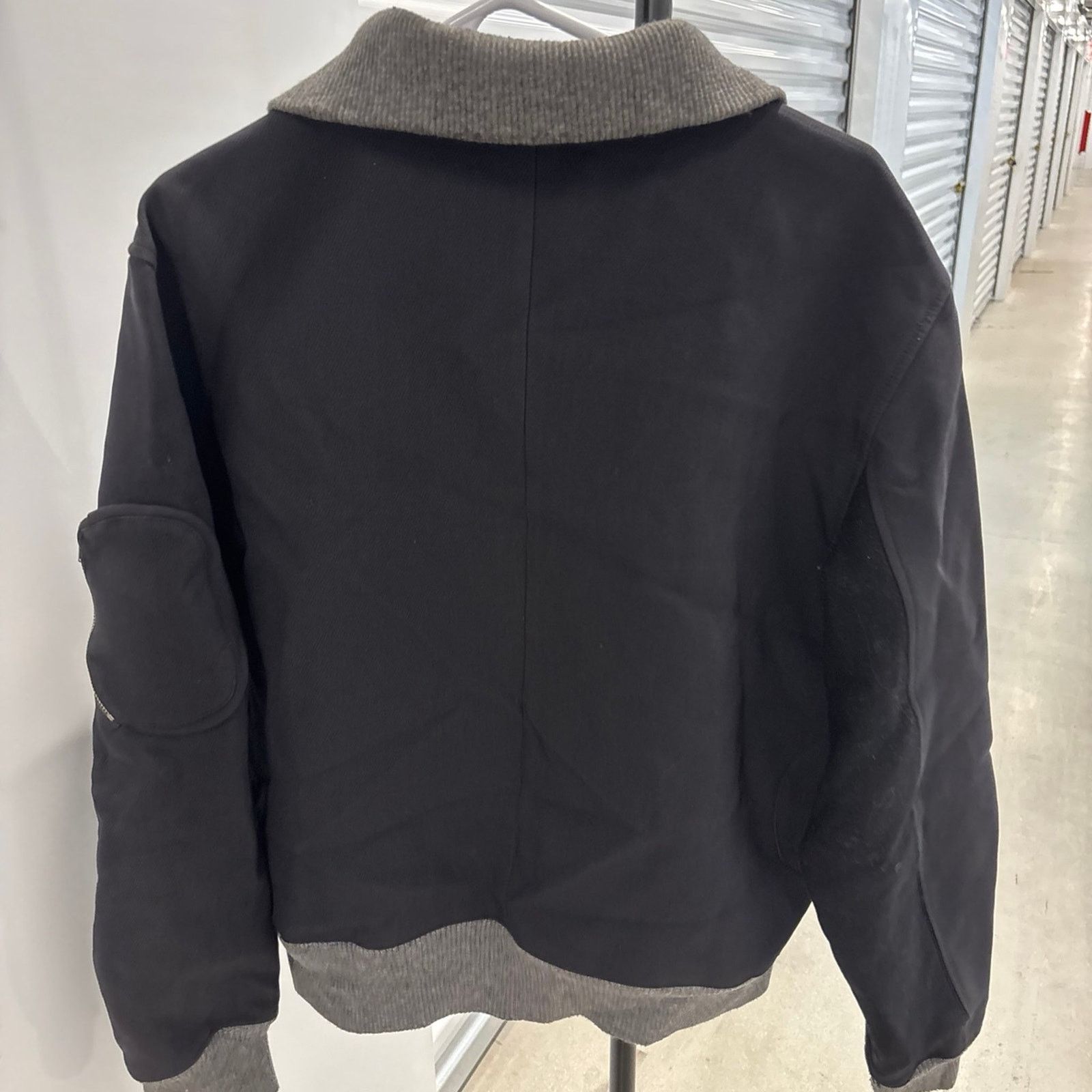 Vintage Vtg Christopher Bevans Designer Flight Jacket Wool Blend L Size US L / EU 52-54 / 3 - 3 Thumbnail
