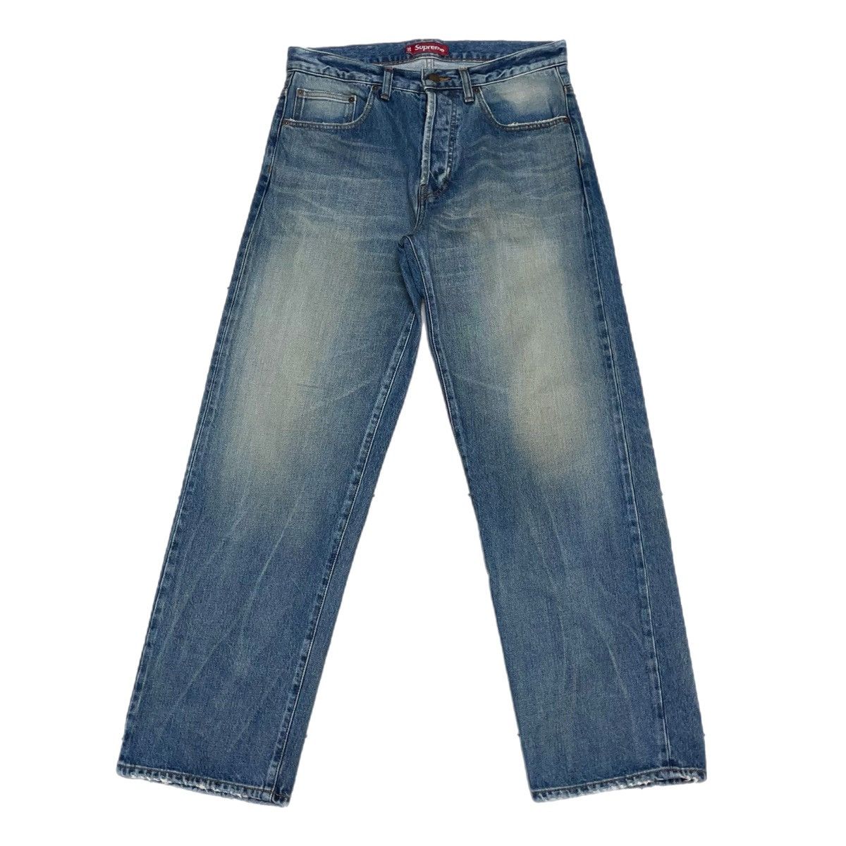 Supreme Supreme Selvedge Baggy Denim Size 30 | Grailed