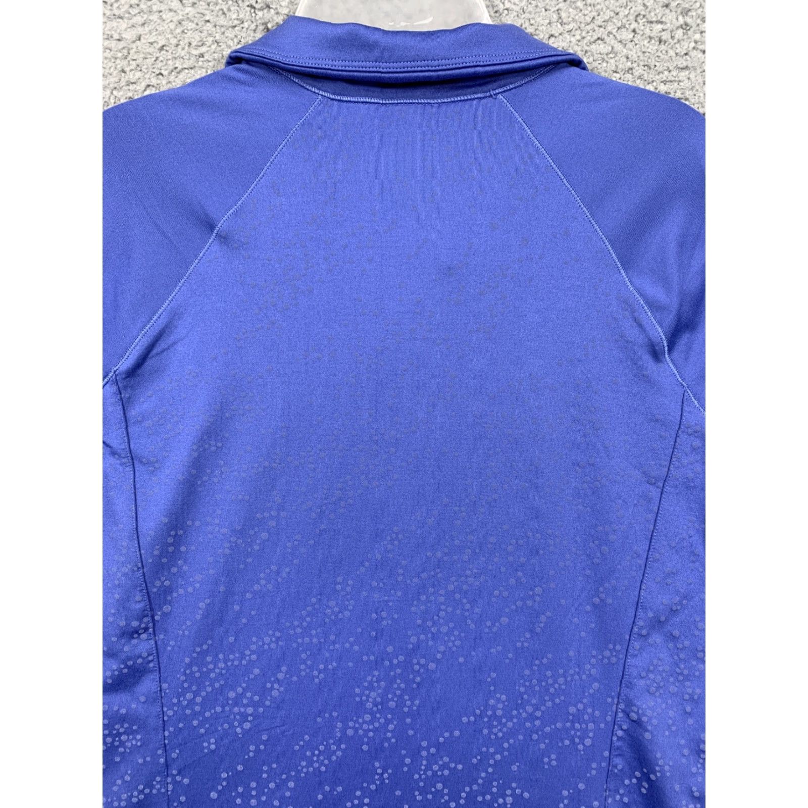Under Armour Under Armour All Season Gear 1/2 Zip Pullover Shirt L Blue Athletic Womens Long Sleeve Zip Pocket Thumb Holes Size L / US 10 / IT 46 - 5 Thumbnail
