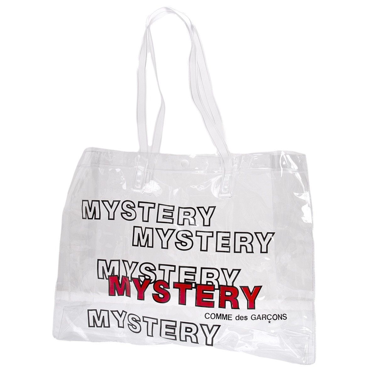 Comme des Garcons Homme Plus Comme des Garcons Mystery Clear Vinyl Tote Bag Size ONE SIZE - 2 Thumbnail