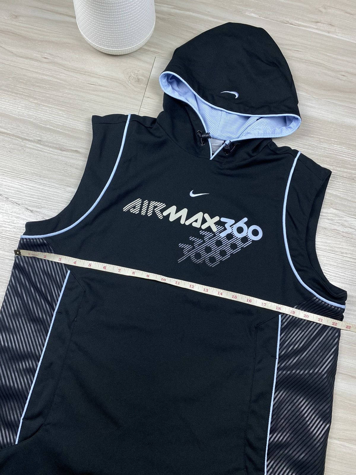 Nike × Vintage Nike 2000 center swoosh air max 360 vest y2k 90s zip Size US L / EU 52-54 / 3 - 13 Thumbnail