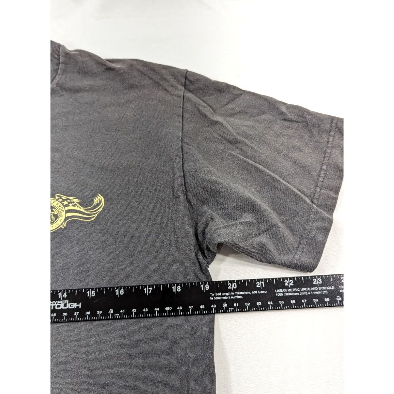 Vintage AllStyle Chris Kyle Frog Foundation Shirt Graphic Tee Navy Seals Skull Gray Crew Neck Short Sleeve Mens S Size US S / EU 44-46 / 1 - 6 Thumbnail