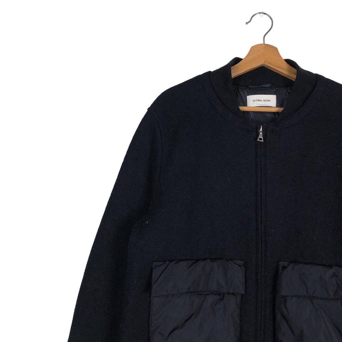Japanese Brand 📌VINTAGE BOMBER JACKET BIG POCKET GLOBAL WORK JAPAN Size US XL / EU 56 / 4 - 9 Thumbnail